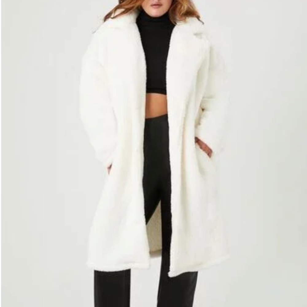 Cream Furry Coat